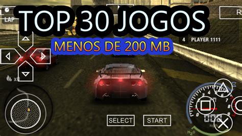 jogos de psp com menos de 200mb